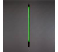 Lámpara LED SELETTI Linea, verde, detalles de madera, universal