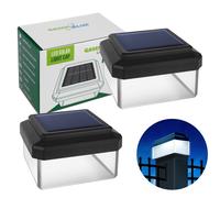 Lámpara LED solar GB126 GreenBlue 2 unidades para poste
