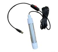 Lámpara LED subacuática blanca de 13 W USB de carga (126 - luz cálida)
