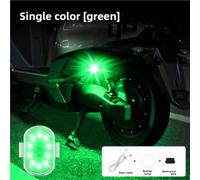 Lámpara LED Táctil para Coche y para moto ABS Compacta Lámpara(Green) | Material ABS , tamaño para compacto 4.1cm, activación táctil sensible, uso universal