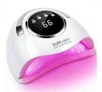 Lámpara LED UV profesional para uñas de 500 W con 90 LED,Sensor Inteligente y 4 temporizadores para un secado rápido del esmalte en gel, Secador de uñas de calidad profesional para uso doméstico