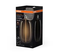 Lámpara LED vintage de 1906, ovalada, elíptica gra 4058075836488