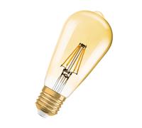 Osram Lámpara LED Vintage 1906 Classic Edison FIL E27 dorado 4W 410 lm 2400K blanco cálido