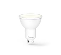 Lámpara LED WLAN, GU10, 5,5W, ajustable, reflec., pr comm. voc./appl., blc