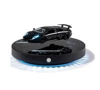 Lámpara levitante para coche, luz nocturna con base LED de galaxia 1:36, decoración flotante levitante, carga sin batería, control táctil para dormitorio, habitación de los niños, regalo para amantes