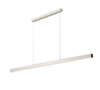 Lámpara lineal LED, lámpara colgante para mesa de billar, lámpara de techo para isla de cocina, iluminación colgante regulable para comedor, oficina, luz tricromática Iluminación colgante lineal de s