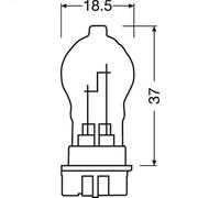 Lámpara, luz intermitente OSRAM 7450A para AUDI A5 (8T3) 2 2008-2017