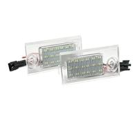 Lámpara Luz Matrícula Para A6 Para C5 Para 4B Para Sedan 1997 1998 1999 2000 2001 2002 2003 2004 2005 2 Uds Luz De LED Para Placa Matrícula Blanca