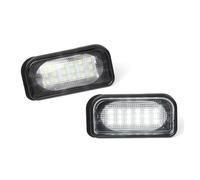 Lámpara Luz Matrícula Para Benz Para Clase C Para CLK Para SL Para W203 Para A209 Para W209 2 Uds Luz LED De Matrícula Lámpara Con Forma Número