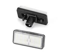 Lámpara Luz Matrícula para Toyota para Reiz para Mark X 2004 2005 2006 2007 2008 2009 2 Piezas De Luz De Matrícula LED Luces Traseras Matrícula