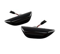 Lámpara Luz Señal Giro 2 Luces LED Dinámicas De Intermitente Lateral para Opel para Mokka X 2016, 2017, 2018, 2019 2020(2pcs No Dynamic)