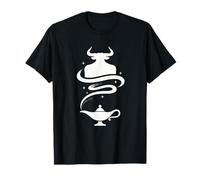 Lámpara mágica Espíritu Fantasía Minimal Mítico Tema Diseño Camiseta