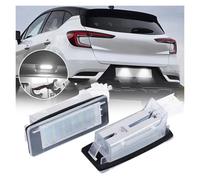 Lámpara matrículaTrasera 2 Uds Luz LED Para Placa Matrícula Para Dacia Para Duster Para Lodgy Para Logan Para MCV 2010 2011 2012 2013 2014 2015 2016 2017 Luz Placa Auto