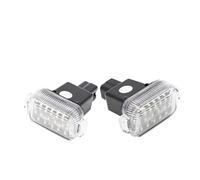 Lámpara matrículaTrasera Lámpara Luz Placa Matrícula LED Para Coche Para Mazda A Para Mazda 3 Para Hatchback 2014 2015 2016 2017 Luz Placa Auto