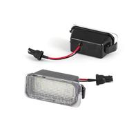 Lámpara matrículaTrasera Lámparas Luz Placa Matrícula LED Para Coche Para Ford Para Fiesta Para MK6 Para MK7 2013 2014 2015 2016 2017 2018 2019 2020 Luz Placa Auto