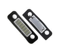Lámpara matrículaTrasera Lámparas Placa Matrícula Coche 2 Uds. Para Ford Para Fusion Para Fiesta Para MK5 2001 2002 2003 2004 2005 2006 2007 2008 Luz Placa Auto