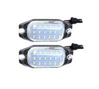Lámpara matrículaTrasera Luz LED De Matrícula Coche Lámparas En Forma Número Para Toyota Para Land Para Cruiser Para Prado 2010 2011 2012 2013 2014 2015 2016 Luz Placa Auto