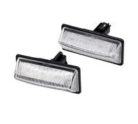 Lámpara matrículaTrasera Luz LED Para Matrícula Coche 2 Uds. Para Nissan Para TEANA Para TIDDA Para Altima Para SENTRA Para SUNNY Con Controlador Incorporado Luz Placa Auto
