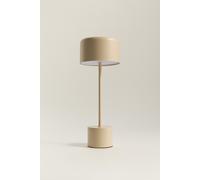 Lámpara mesa luz LED 33,5 cm BEIGE M