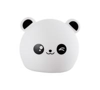 Lámpara Nocturna de Mesa LED Infantil "Panda" | Quitamiedos Recargable, Regulable, Luz Suave para Niños y Bebés | Lámpara Nocturna Infantil LED de Panda para Sueños Tranquilos