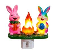 Lámpara Nocturna de Pared de Pascua | Decoración primaveral luminosa,Lámpara de Pascua Enchufable,para Hogar, Apartamento, Hotel, Dormitorio, Salón, Baño, Cocina, Casa de Campo