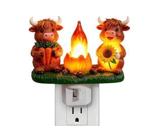 Lámpara Nocturna de Pared de Pascua - Decoración primaveral luminosa,Luz Nocturna de Pared con Enchufe | para Hogar, Dormitorio Universitario, Hotel, Salón, Baño, Cocina, Estilo Rural