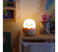 Lámpara Nocturna Infantil LED "Chicken" | Quitamiedos Recargable, Regulable, Silicona Suave para Niños, Bebés y Dormitorios | Luz Nocturna Portátil para Sueños Tranquilos