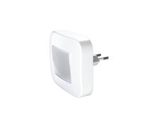 Lámpara nocturna LED para enchufe LUNETTA HALL de OSRAM, plástico blanco