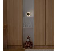 Osram Nightlux - Reloj digital y luz nocturna con sensor, 0,3 W, 5 lm, funciona con batería, cable de carga USB, función de cambio de color para luz blanca, fácil montaje, solo apto para interiores