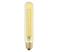 Lámpara Osram LED Vintage Edition 1906, en forma de tubo con casquillo E27, no regulable, 4 vatios, blanco claro y cálido - 2400 Kelvin, 1 paquete