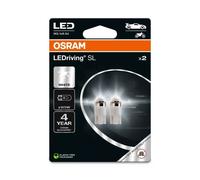 OSRAM LEDriving SL, W5W, Blanco 6000K, Doble Blíster (2 lámparas), LED Retrofit, solo uso todoterreno