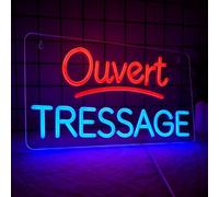 Lámpara "Ouvert Tressage" Trenzado Abierto Letrero De Neón
