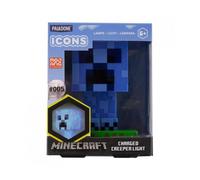 Lámpara Paladone Minecraft Charged Creeper Light ICONS PP8004MCF Azul Plástico