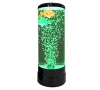 Lámpara para acuario Bubble Fish que cambia de color - Luz nocturna para acuario artificial, lámpara de tubo de burbujas realista | Lámpara LED para acuario, luz nocturna para peces acuario artificial