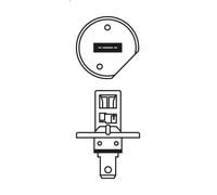 Lámpara para BOSCH 1 987 301 108 para MG ZT 2 2002-2005
