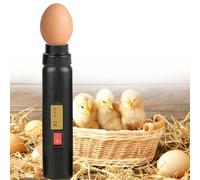 Lámpara para incubar huevos de gallina con luz LED para huevos de gallina, huevos de codorniz y huevos de ganso, incubadora totalmente automática con material ABS, lámpara de huevos, comprobador de