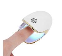 Lámpara para secador de uñas, secador de uñas, lámpara para hornear, hogar, pequeño, con un solo dedo, mini LED, máquina de curado de uñas, 6 W, que puede llevar consigo (debe traer su propio cable de