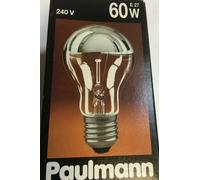 Lampara Paulmann Plata Cabeza Espejada E27 60W Bombilla Art.-Nr.: 301.60 DIM