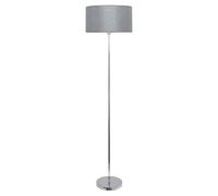 Lampara pie salon serie axel plata 1xe27 40d de fabrilamp.