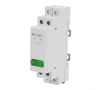 Lámpara piloto LED de CA 230V con fijación de riel DIN para monitoreo de energía en sistemas de control de procesos industriales (verde)