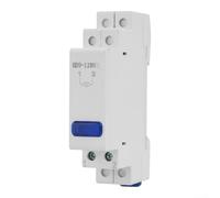 Lámpara piloto LED de CA 230V con fijación de riel DIN para monitoreo de energía en sistemas de control de procesos industriales (azul)