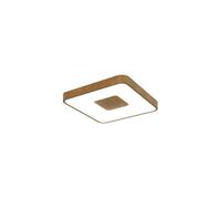 Lampara plafon acrilico color marron serie coin 44cm