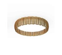 Lampara plafon acrilico color marron serie kilimanjaro ceiling 37.5cm