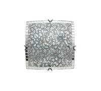 Lampara plafon cristal color cromo serie tenor 40cm