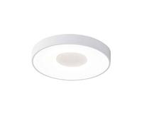 Lampara plafon metal color blanco serie coin 50cm