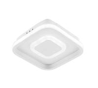 Lampara plafon metal color blanco serie elma 21cm