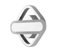 Lampara plafon metal color cromo serie elma 21cm