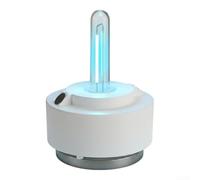 Lámpara portátil de agua salada de 80 lúmenes, luz sin batería para camping, senderismo, kits de supervivencia para huracanes, preparación para cortes de energía, linterna LED compacta blanca, no