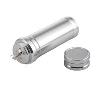 Lámpara portátil de metal con alcohol pequeño, lámpara líquida de supervivencia para camping, laboratorio, emergencias, calentador portátil