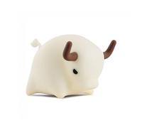 wonderlamp - Luz nocturna infantil quitamiedos de silicona con forma de toro LED 3W Monchu